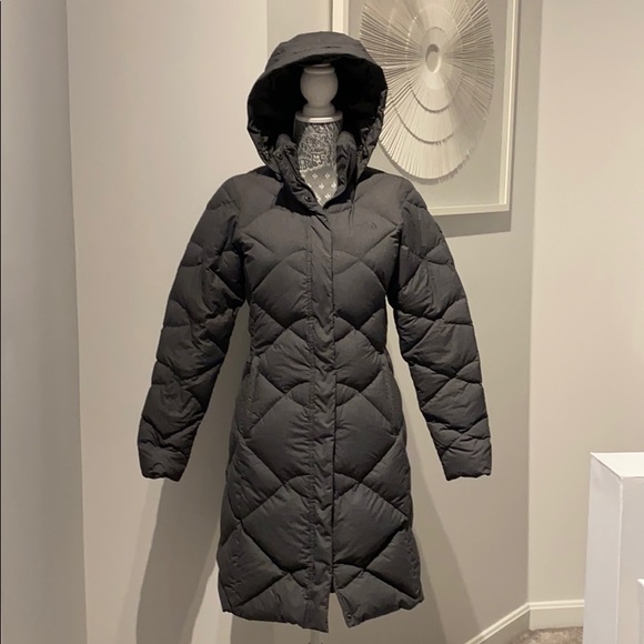 north face long padded jacket